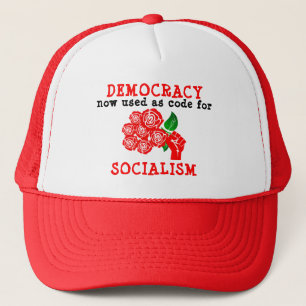 Demokratie Trucker Hat Truckerkappe