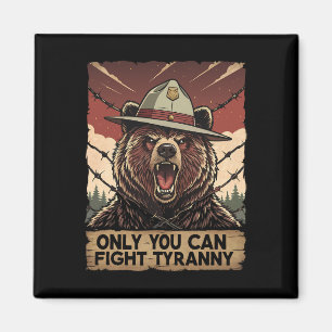 Demokratie verteidigen - Nur du kannst Tyrannei be Magnet