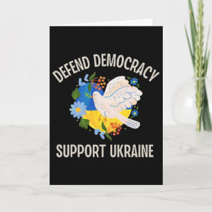 Demokratie verteidigen Ukraine unterstützen Karte