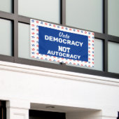 Demokratie wählen banner (Äußeres Gebäude)