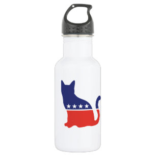Demokratie-Wasserflasche Edelstahlflasche
