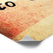 Demokratie wird nicht mehr bestehen poster (Ecke)