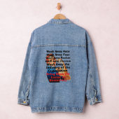 Demokratiegeweih gegen Jacket Jeansjacke (Hangar)