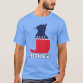 demokratisch T-Shirt (Vorderseite)