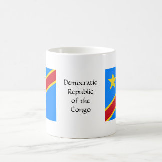 Demokratische die Republik Kongo Flaggen-Tasse Kaffeetasse