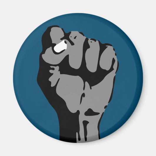 demokratische Faust Magnet (Vorne)