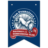 Demokratische Flagge des Verein-D11 (Dritte Fahne)