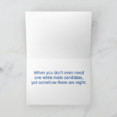 Demokratische Hanukah Karte (Innenseite)