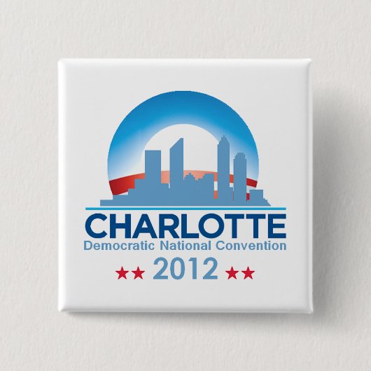 Demokratische Konvention Button (Vorderseite)