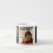 Demokratische Kool-HilfeTasse wissen, was Sie Espressotasse (Vorderseite)