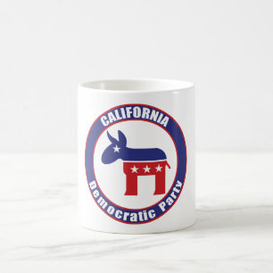 Demokratische Partei Kaliforniens Kaffeetasse