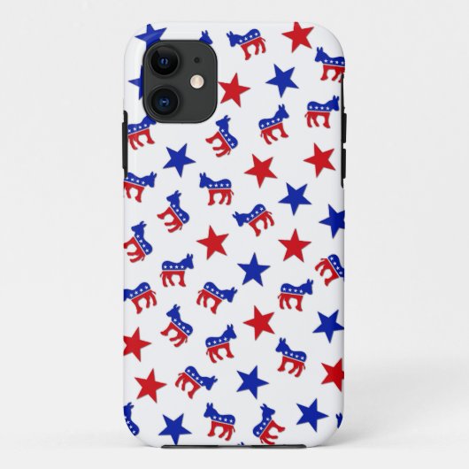 Demokratische Party-Collage Case-Mate iPhone Hülle (Rückseite)