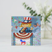 Demokratische Patriotische Einladung - srf (Stehend Vorderseite)