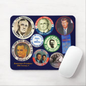 Demokratische Präsidenten - Mousepad (Mit Mouse)