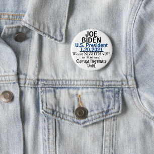 Demokratische Präsidentin Biden Nightmare Button