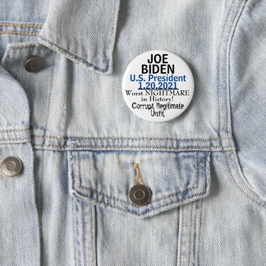 Demokratische Präsidentin Biden Nightmare Button (Beispiel)