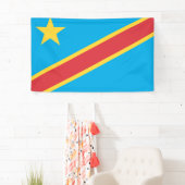 Demokratische Republik Kongo Banner (Insitu)