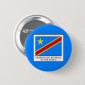 Demokratische Republik Kongo Button (Vorne & Hinten)