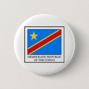 Demokratische Republik Kongo Button