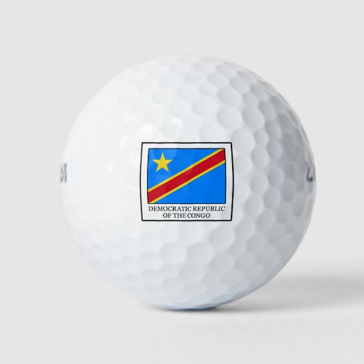 Demokratische Republik Kongo Golfball (Vorderseite)
