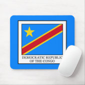Demokratische Republik Kongo Mousepad (Mit Mouse)