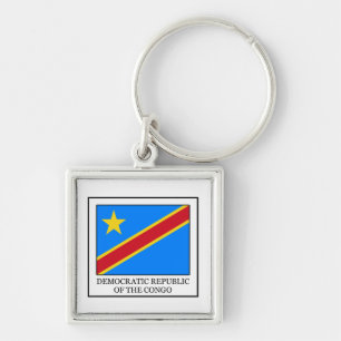Demokratische Republik Kongo Schlüsselanhänger