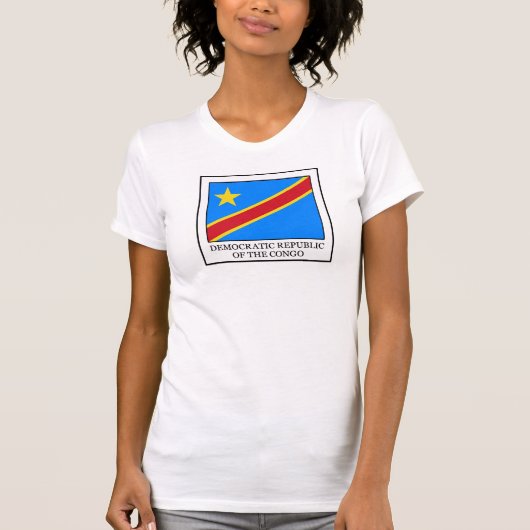 Demokratische Republik Kongo T - Shirt (Vorderseite)
