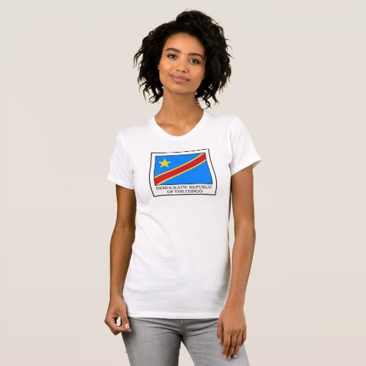 Demokratische Republik Kongo T - Shirt (Vorne ganz)