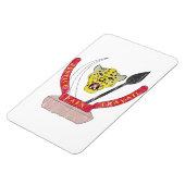 Demokratische Republik Kongo - Wehrwaffenmeere Magnet (Linke Seite)