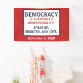 Demokratische Verantwortung Schnellstart zur Absti Banner (Insitu)