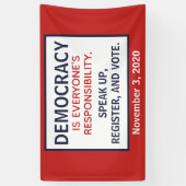 Demokratische Verantwortung Schnellstart zur Absti Banner (Vertikal)