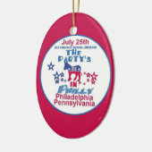 Demokratische Versammlung Keramikornament (Links)