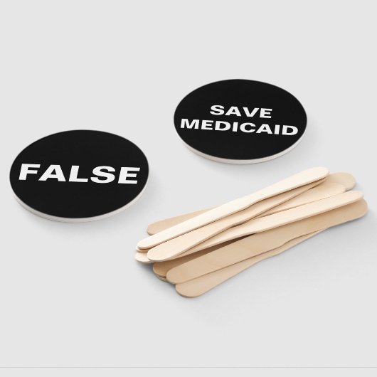 Demokratische Zeichen Fächer (Non-assembled)