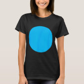 Demokratischer blauer Punkt für Nebraska oder Haup T-Shirt (Vorderseite)