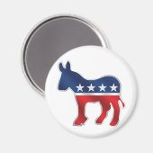 Demokratischer Donkey Magnet (Vorderseite/Rückseite)