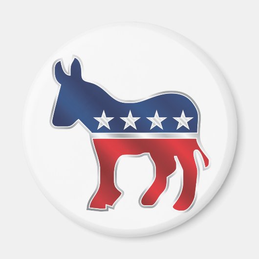 Demokratischer Donkey Magnet (Vorne)