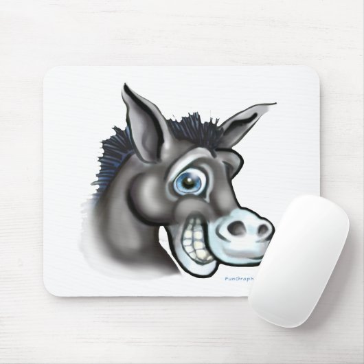 Demokratischer Donkey Mousepad (Mit Mouse)