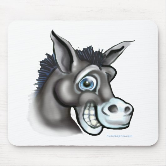 Demokratischer Donkey Mousepad (Vorne)