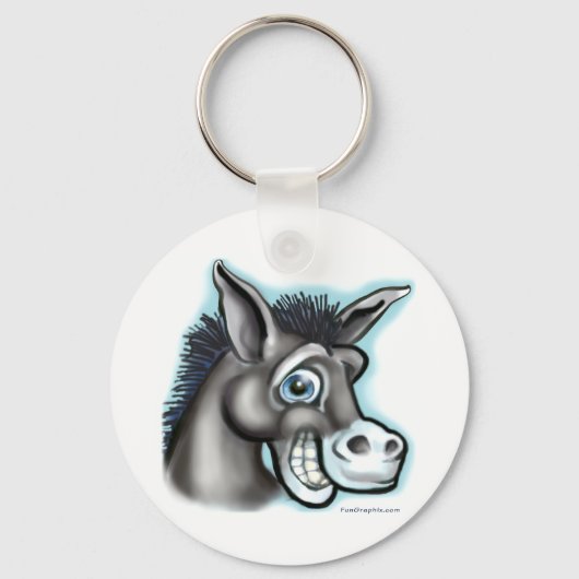 Demokratischer Donkey Schlüsselanhänger (Vorderseite)