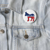 Demokratischer Esel-Knopf Button (Beispiel)