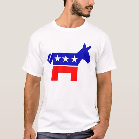 Demokratischer Esel T-Shirt (Vorderseite)