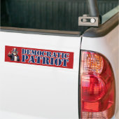 Demokratischer Patriot Autoaufkleber (Auf Lkw)