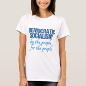 Demokratischer Sozialismus T-Shirt (Vorderseite)