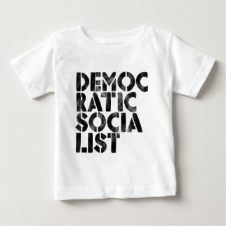 Demokratischer Sozialist Baby T-shirt