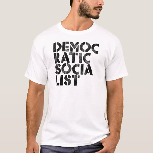 Demokratischer Sozialist T-Shirt (Vorderseite)