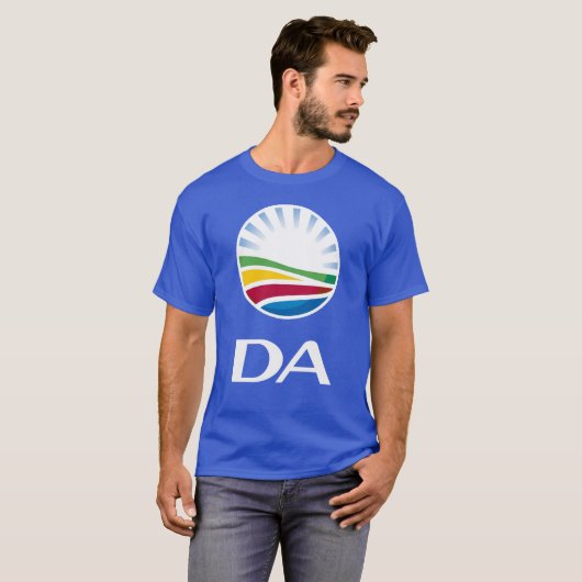 Demokratisches Bündnis-Party Südafrika T-Shirt (Vorne ganz)