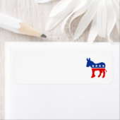 Demokratisches Donkey-Siegel (Insitu)