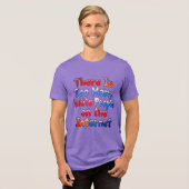 DEMOKRATISCHES INTERNET Tri-Blend SHIRT (Vorderseite voll)