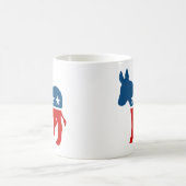 DEMOKRATISCHES LOGO KAFFEETASSE (Mittel)