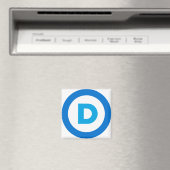 Demokratisches Logo Magnet (In Situ (Geschirrspüler))